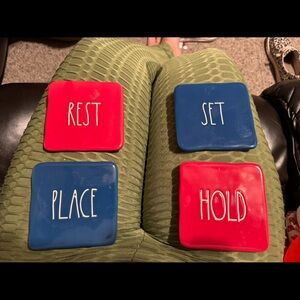 Rae Dunn coaster set
